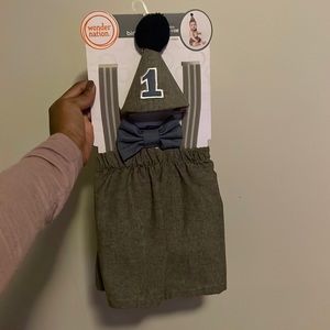 Baby 1 year old birthday outfit!